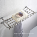 Stainless Steel Bathroom Set Double Towel Bar With High Quality And Hook
